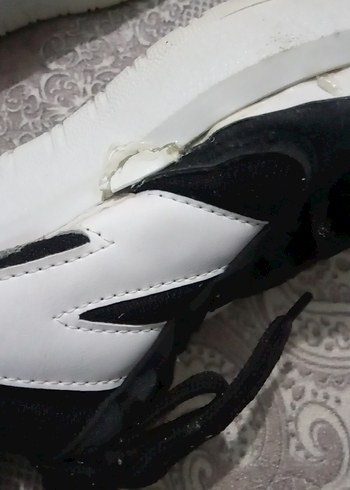 Siyah Beyaz New Balance Spor Ayakkabı - Görsel 6