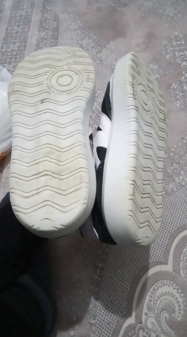 Siyah Beyaz New Balance Spor Ayakkabı - Görsel 3