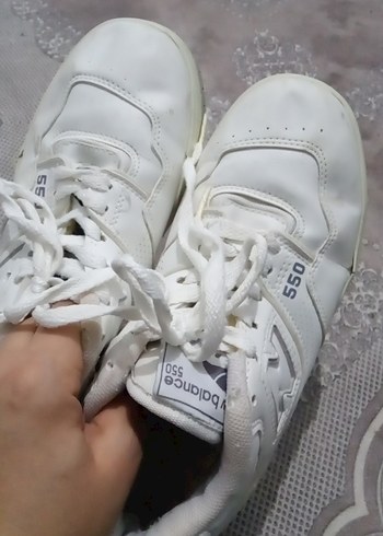 Orijinal New Balance Beyaz Bağcıklı Spor Ayakkabı - Görsel 8