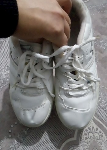 Orijinal New Balance Beyaz Bağcıklı Spor Ayakkabı - Görsel 9