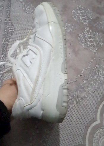 Orijinal New Balance Beyaz Bağcıklı Spor Ayakkabı - Görsel 3