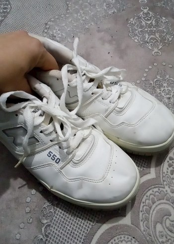 Orijinal New Balance Beyaz Bağcıklı Spor Ayakkabı - Görsel 5