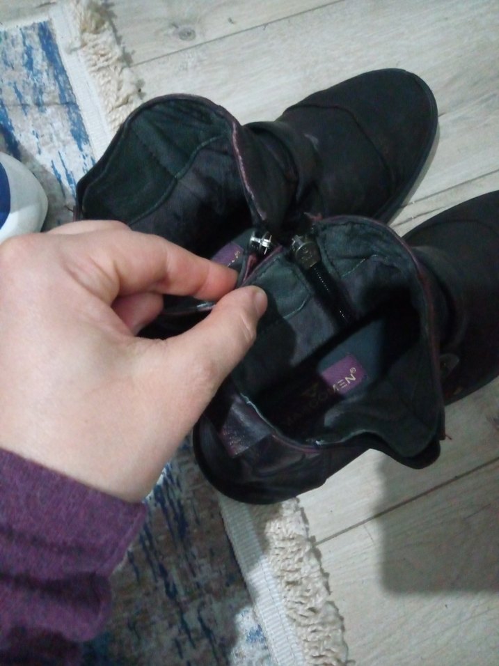 Kahverengi Deri Tokalı Erkek Bot - Görsel 5