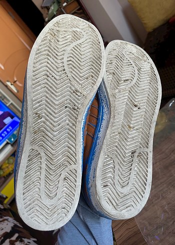 Adidas superstar 43 buçuk orijinal - Görsel 9