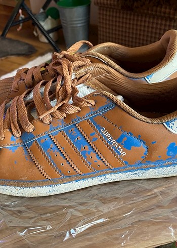 Adidas superstar 43 buçuk orijinal - Görsel 7