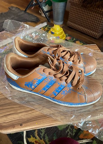 Adidas superstar 43 buçuk orijinal - Görsel 2