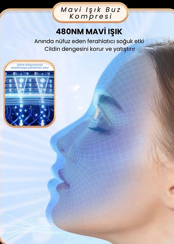 Myvane Beyaz Çok Fonksiyonlu Yüz Güzellik Cihazı - Görsel 5