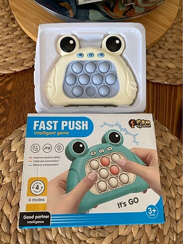 Kutulu Işıklı El Oyunu fast push