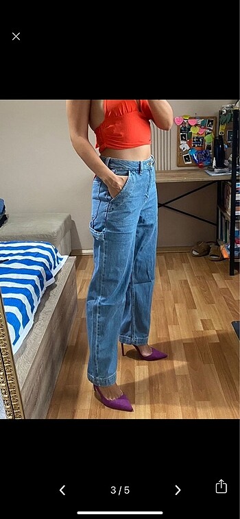 27 Beden Vans Jean Pantolon