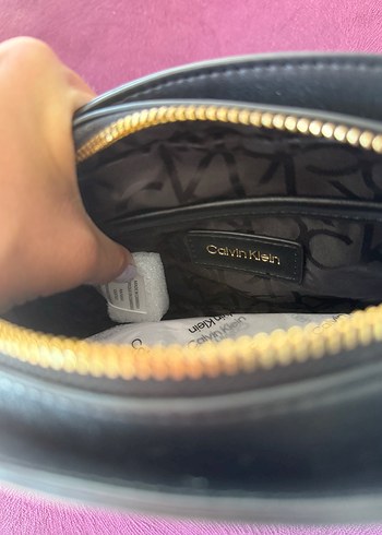 Calvin Klein Calvin Klein Kahverengi Deri Kadın Çapraz Çanta