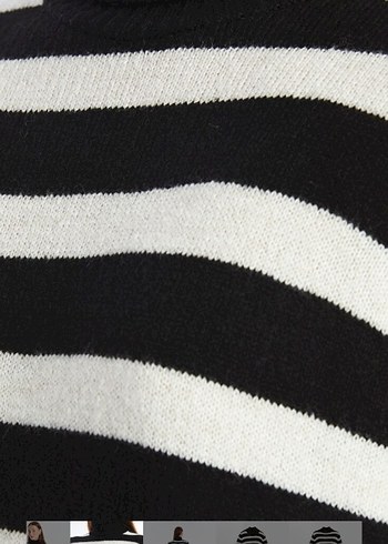 Zebra Desenli Triko Hamile Tişörtü - Görsel 2