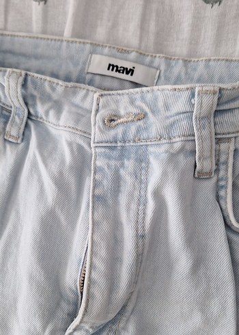 Mavi Jeans Gri Midi Boy Bol Kesim Kadın Kot Pantolon