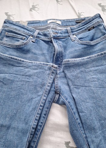 Mavi Jeans Kadın Mavi Denim Midi Boy Kot Pantolon