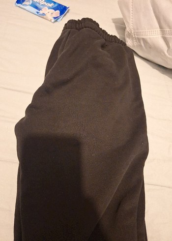 Kız Çocuk Kahverengi Bol Kesim Eşofman Altı - Görsel 3