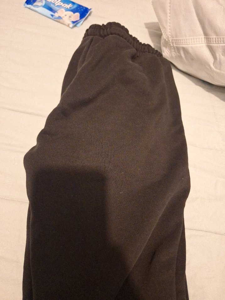 Kız Çocuk Kahverengi Bol Kesim Eşofman Altı - Görsel 3