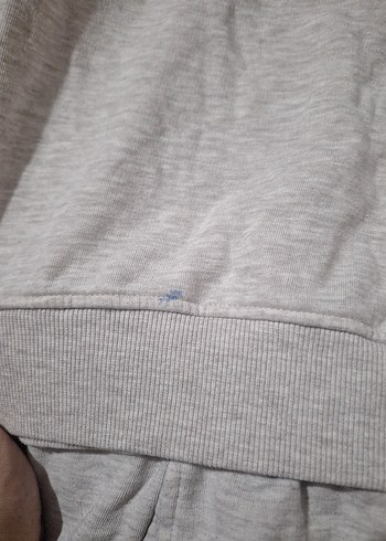 Gri Kız Sweatshirt ve Eşofman Takımı - Görsel 2