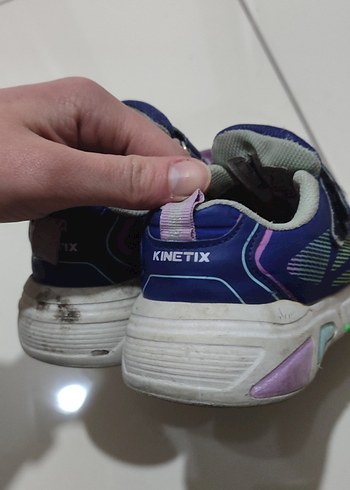 Kinetix Mor Renkli Kız Çocuk Spor Ayakkabı - Görsel 4