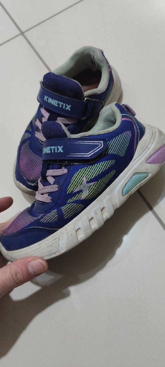 Kinetix Mor Renkli Kız Çocuk Spor Ayakkabı - Görsel 3