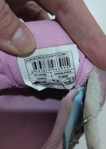 Kız Çocuk Pembe Spor Ayakkabı - Görsel 4