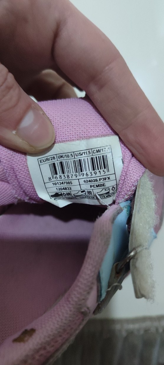 Kız Çocuk Pembe Spor Ayakkabı - Görsel 4