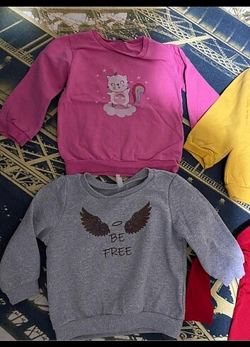24-36 Ay Beden Toplu sweatshirt