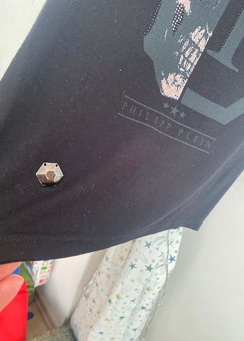 Rock Punk Baskılı Siyah kadın Tişörtü - Görsel 4