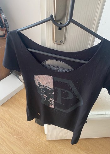 Rock Punk Baskılı Siyah kadın Tişörtü - Görsel 10