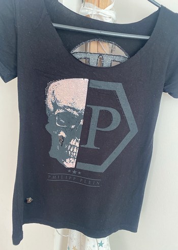 Rock Punk Baskılı Siyah kadın Tişörtü - Görsel 6