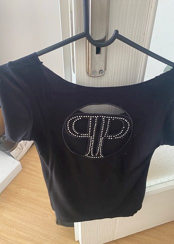 Rock Punk Baskılı Siyah kadın Tişörtü - Görsel 7