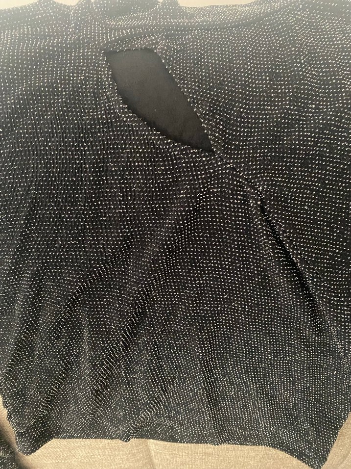 Gri Düğmeli Kadın elasten Kazak - Görsel 4