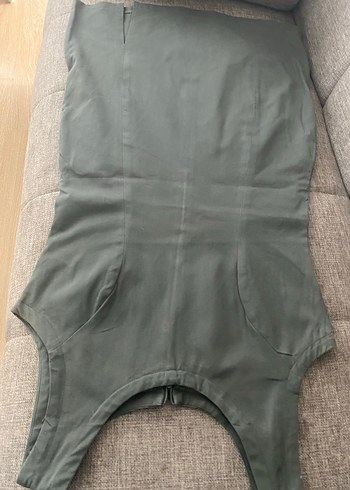 Tek Omuzlu Midi Kadın elbise - Görsel 4