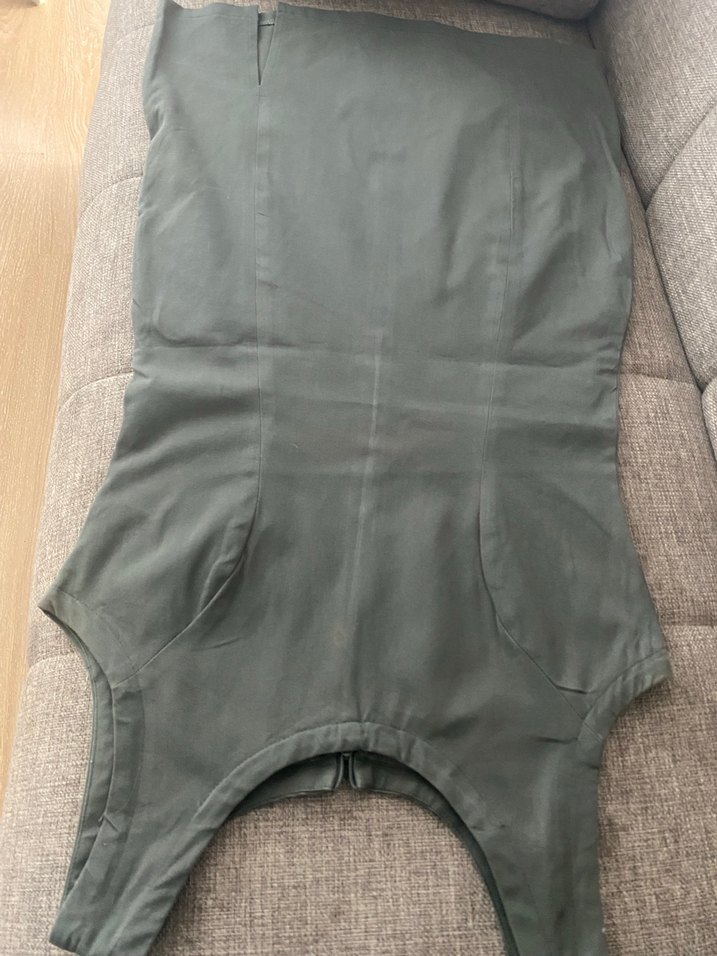 Tek Omuzlu Midi Kadın elbise - Görsel 4