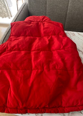 Kırmızı Fermuarlı Kadın Yelek - Görsel 11