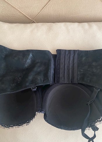 diğer Beden siyah Renk Siyah Gotik Midi Sütyen