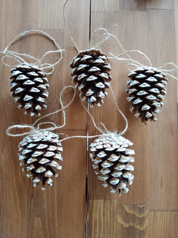 çam ağacı süsleri Kozalak Süs - Görsel 2