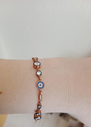 925 ayar Gümüş Bileklik - Görsel 2