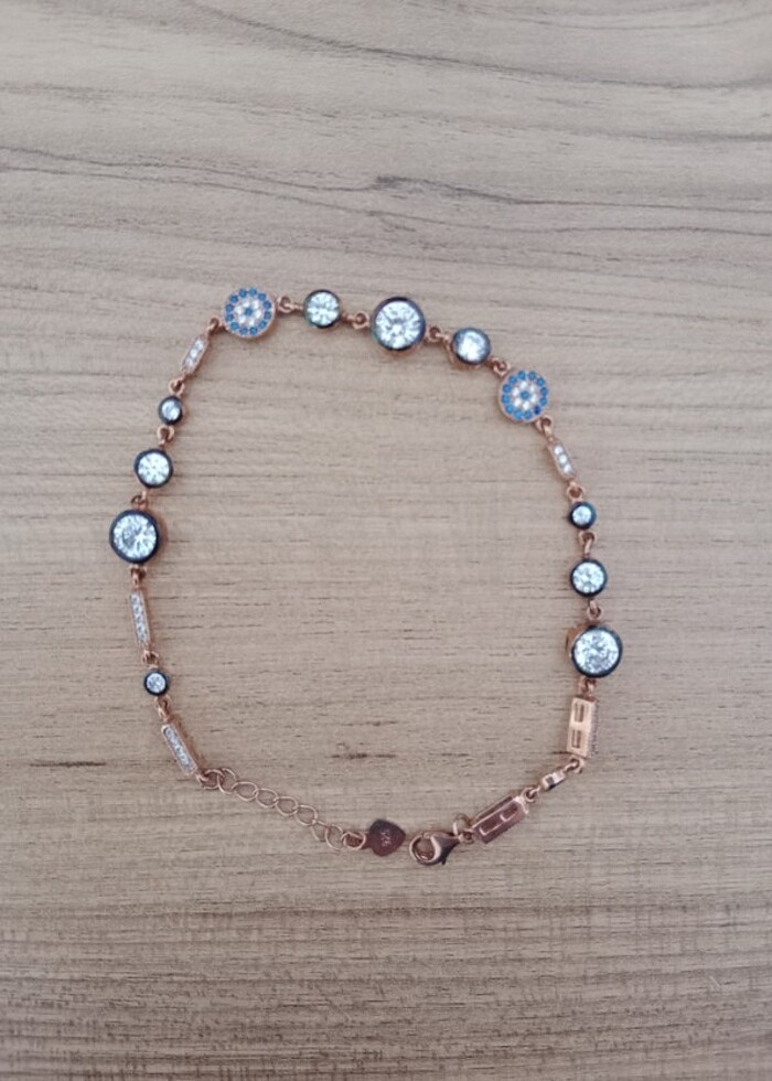 925 ayar Gümüş Bileklik - Görsel 4