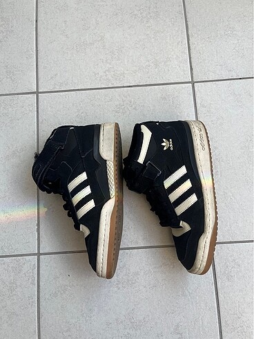 39 Beden siyah Renk Adidas Forum Mid Ayakkabı