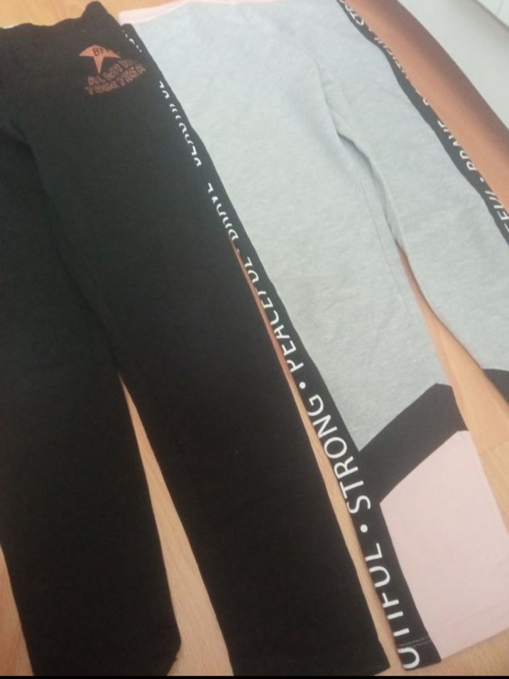 Kız Çocuk Baskılı Esnek Tayt - Görsel 2