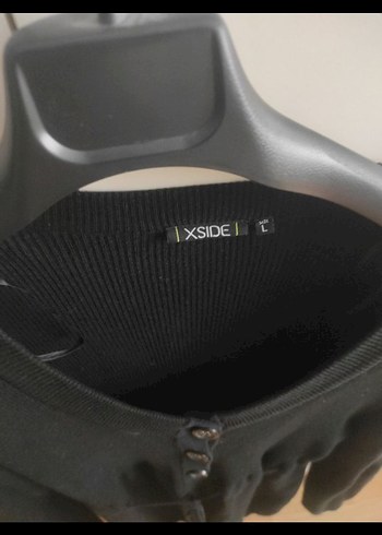 Siyah Düğmeli Uzun Kollu Hırka - Görsel 2