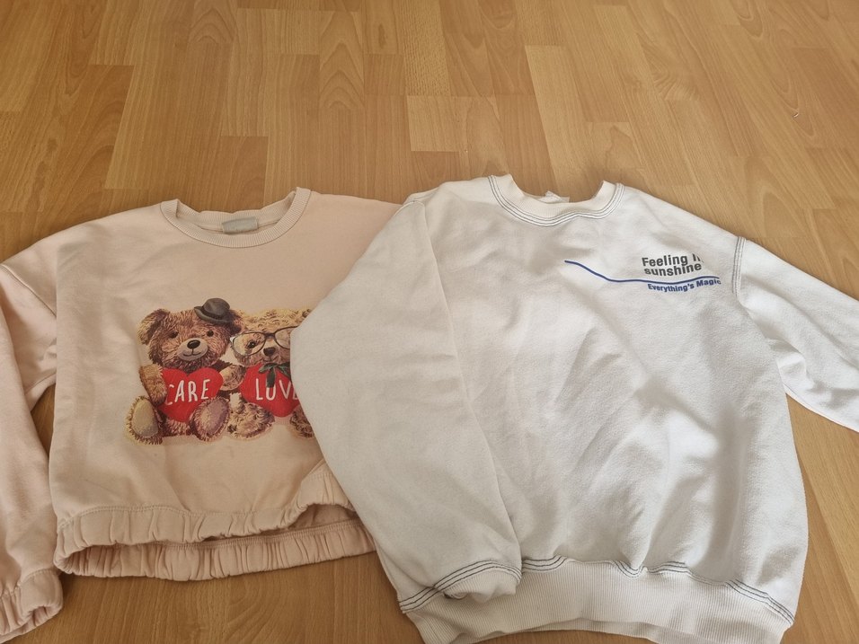 Gri Baskılı Sweatshirt ve Eşofman - Görsel 5