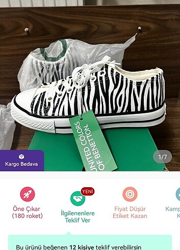 benetton ayakkabı