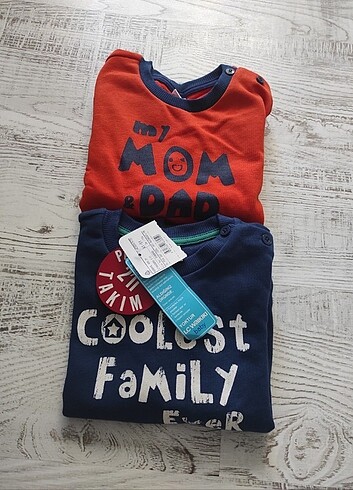 4 Yaş Beden yeşil Renk LCW Waikiki ikili sweatshirt