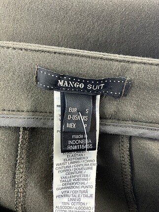 s Beden Mango Kumaş Pantolon %70 İndirimli.