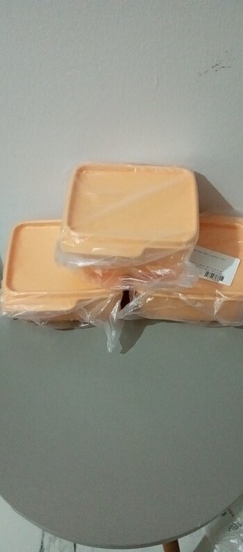 Tupperware kare saklama kabı 500 ml