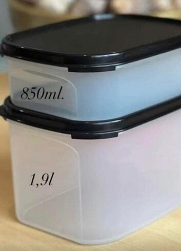 Tupperware kompaktüs 2 li