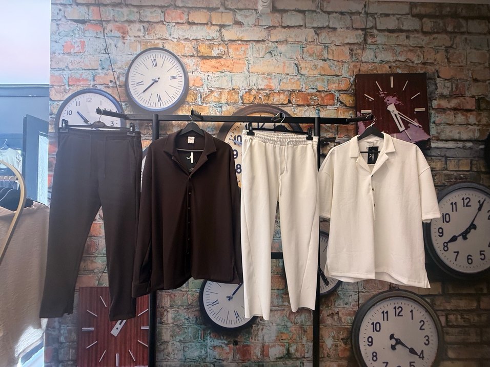 Erkek Beyaz Kısa Kollu Notlu Yaka Pijama Takımı 4 adet 1000 lira - Görsel 4