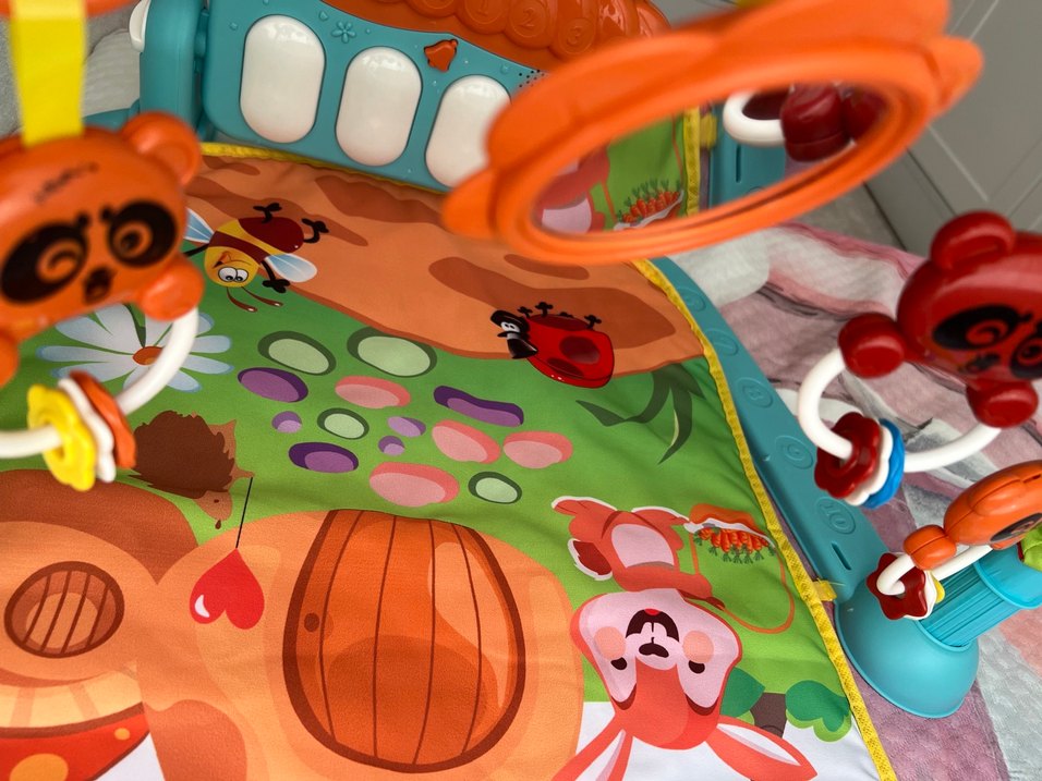 Renkli Bebek Oyun Halısı Çocuklar İçin - Görsel 3