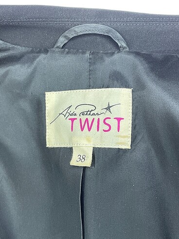 38 Beden siyah Renk Twist Blazer %70 İndirimli.