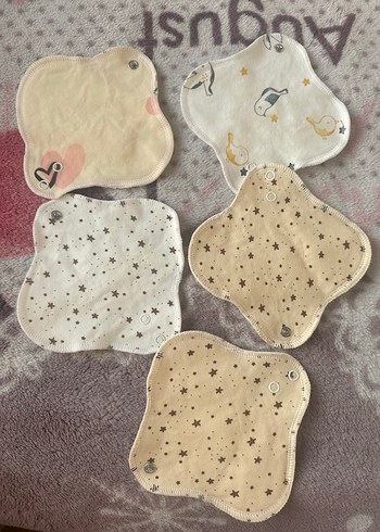 Bambu yıkanabilir doğal kadın pedi - Görsel 2